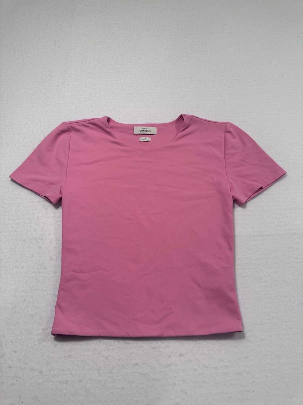 Babaton Contour Crew Neck Short Sleeve Fitted T-Shirt Women’s Small